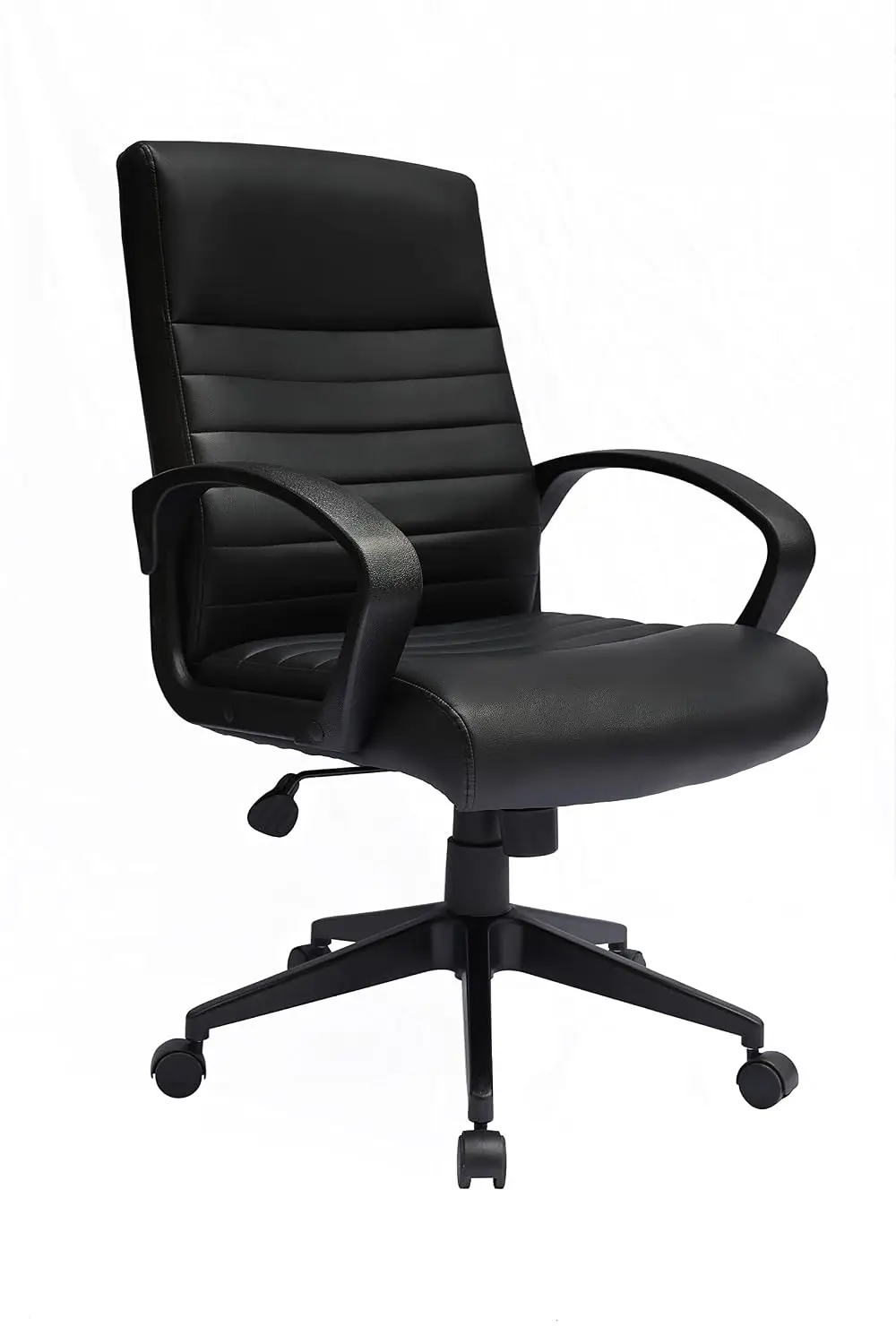 Ribbed Back Executive Office Chair Ergonomic Swivel Adjustable Height, Customized