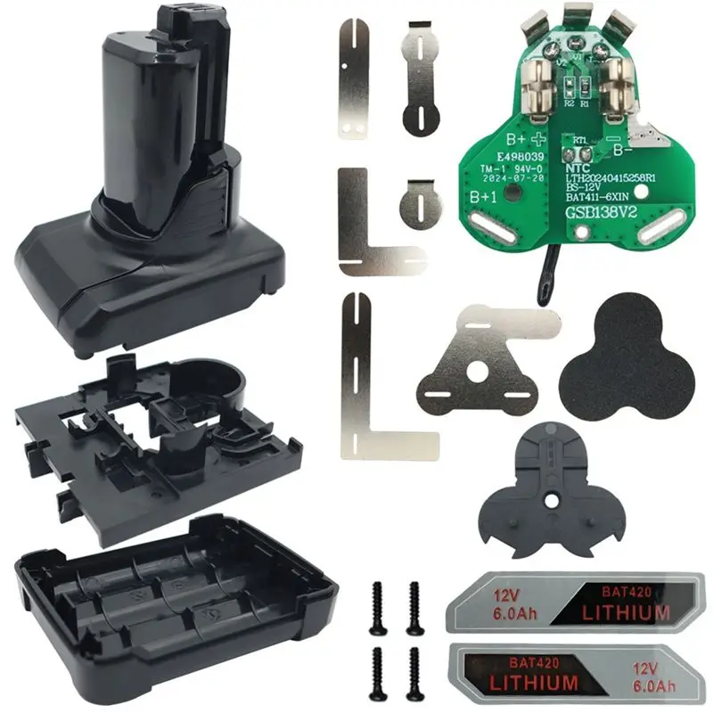 

Professional BAT411 Li- Battery Case Forbosch BAT411 Withbattery Charging Protection Board