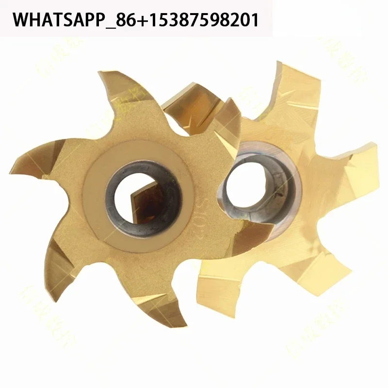 

BC Т-образный трапециевидный вихревой фрезерный станок, шестигранник с ЧПУ, глубина канавки, шестисторонние вставки, держатель режущего инструмента