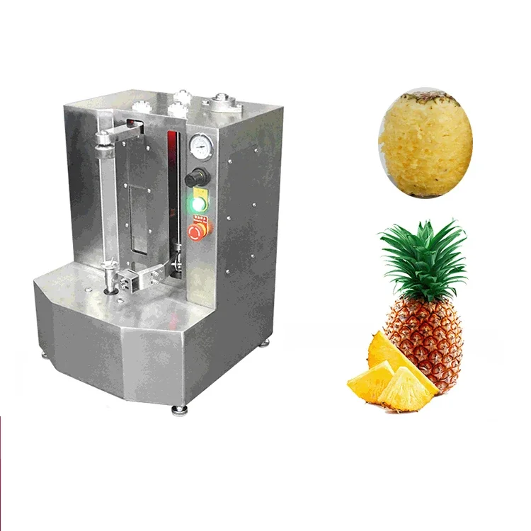 Water and fruit peeling machine, mango and pineapple peeling machine