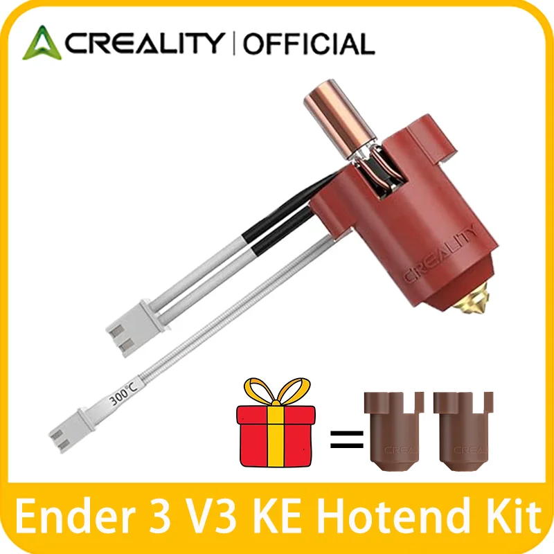 

Creality Ender 3 V3 KE Ceramic Hotend Kit 300°C High Temperature Heating Block Extruder Hot End for K1/K1 Max