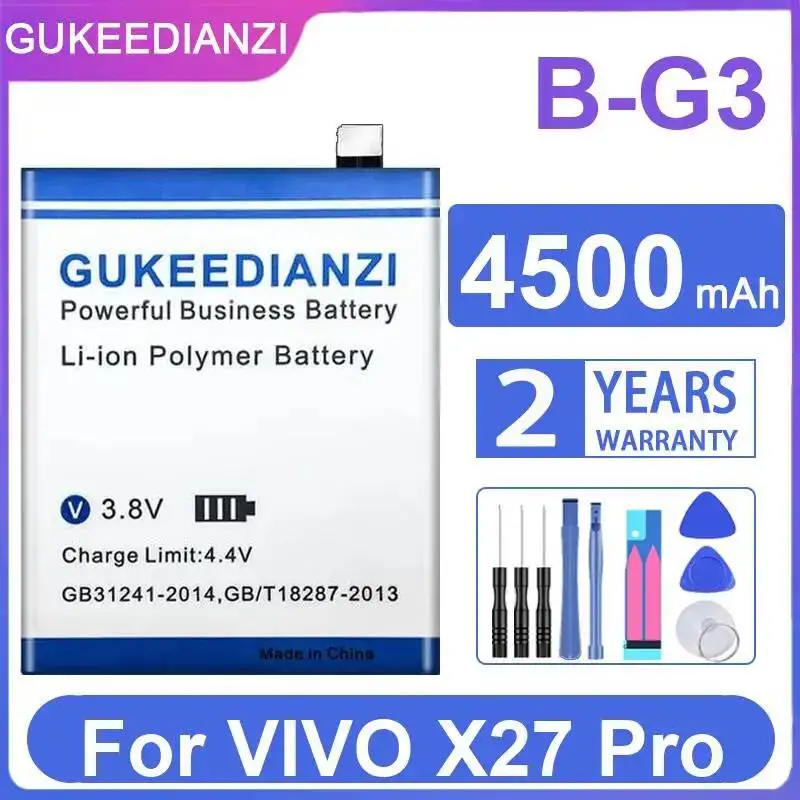 

Mobile Phone Battery Stable 4500Mah For Vivo X27 Pro B-G3