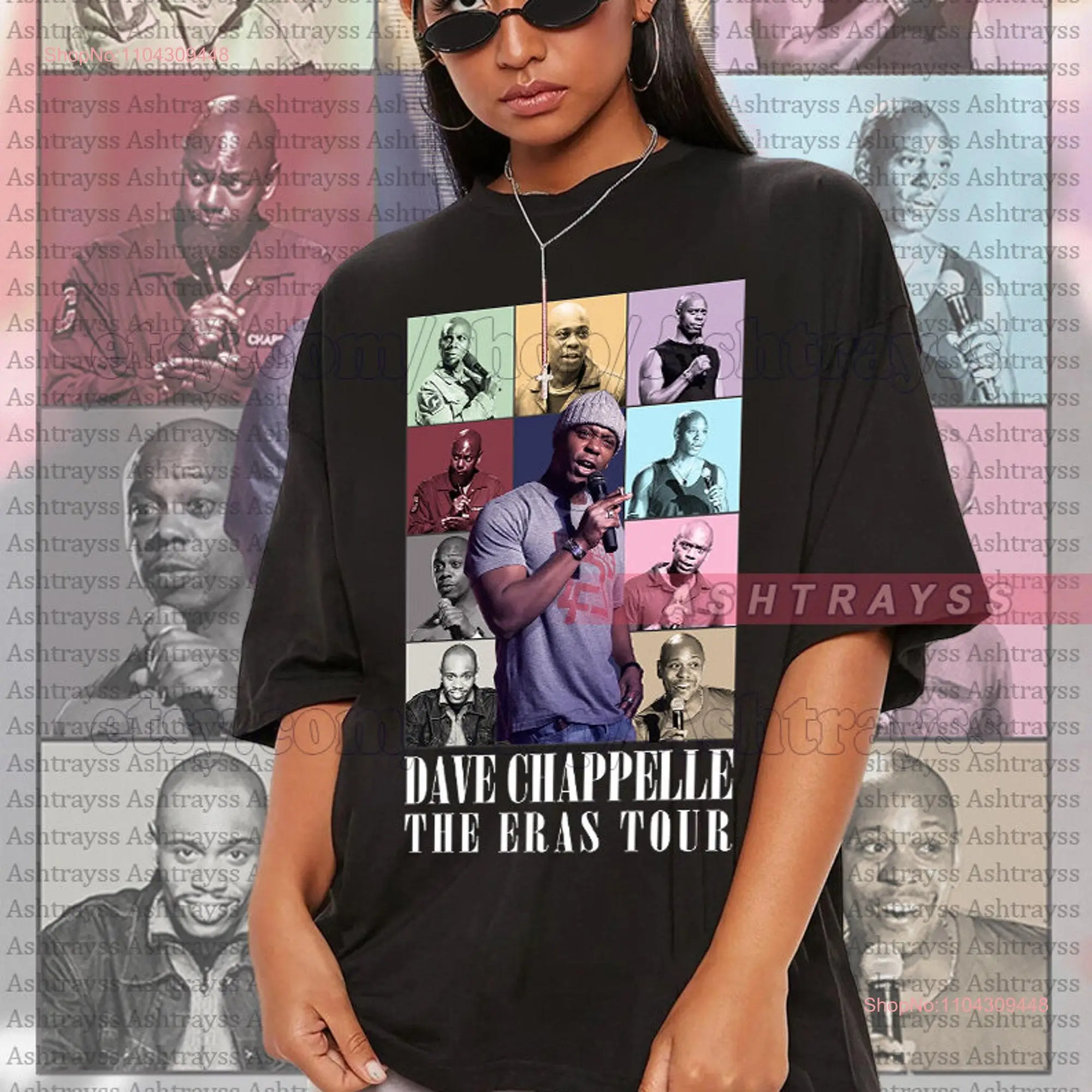 Dave Chappelle The Eras Tour tee long or short sleeves