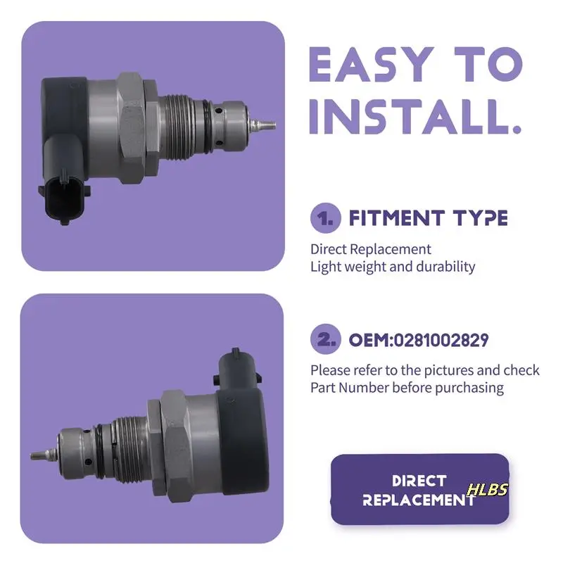 منظم صمام التحكم في ضغط السكك الحديدية المشتركة لدودج جيب هيونداي كيا 0281002829 31402-3A000