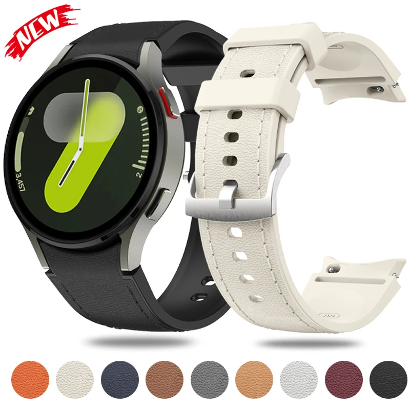 Band voor Samsung Galaxy Watch 4 Classic 46 mm 42 mm 6 43 mm 47 mm 5 Pro 45 mm siliconen armband Correa Galaxy Watch 4 44 mm 40 mm band