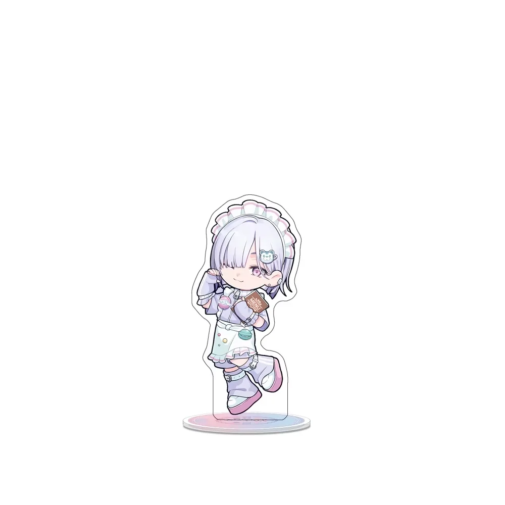 The Disastrous Life of Saiki K. Series 2026 New Arrival Acrylic Stand Saiki Kusuo Q‑Version Cafe Maid Character Keychain