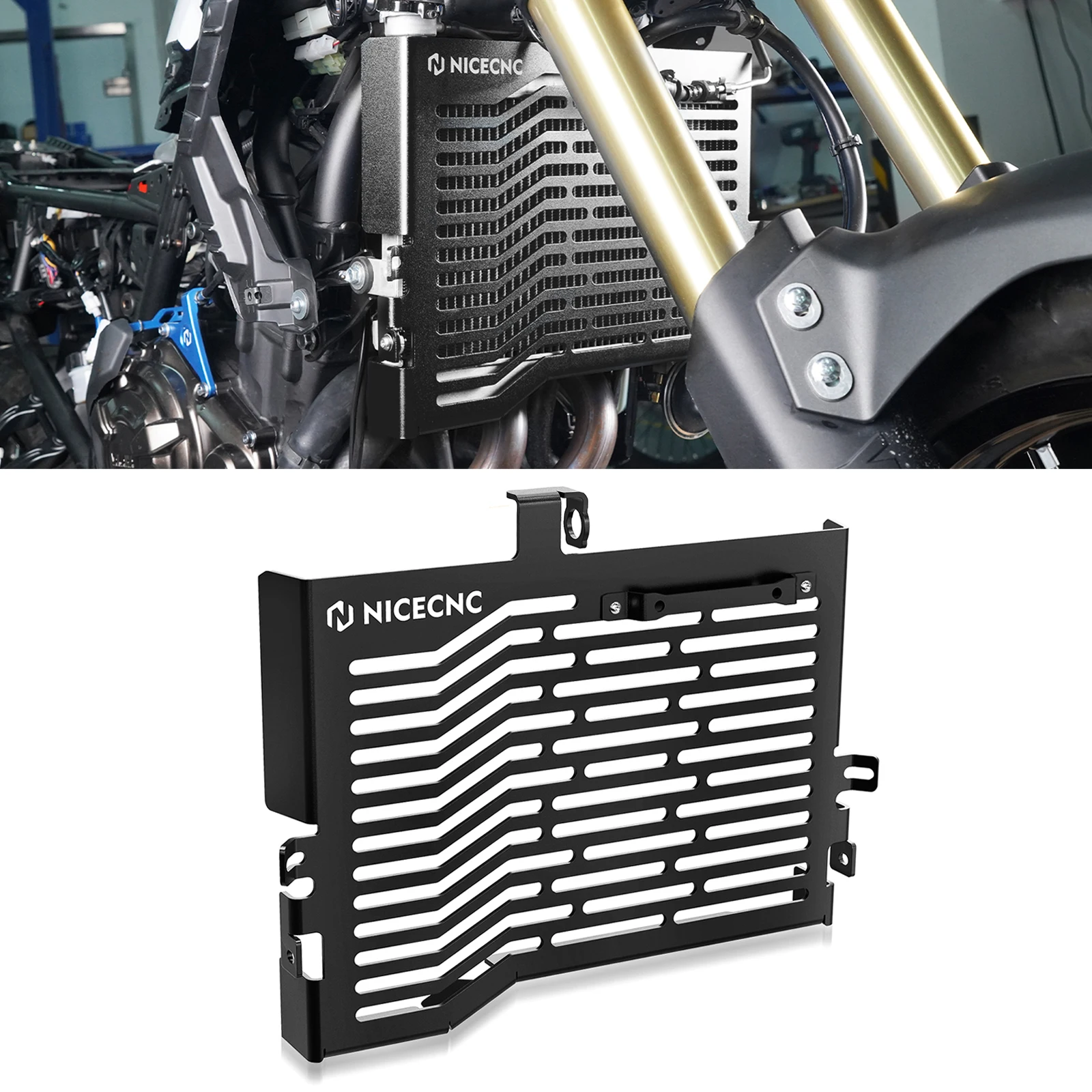 For Yamaha 2019-2023 2024 Tenere 700 XTZ 700 Motorcycle Radiator Guard Grille Cover Tenere 700 World Raid T700 Rally 2020-2023