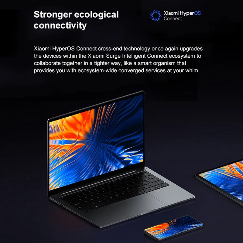2024 كمبيوتر محمول Xiaomi Redmi Book Pro 14 14 بوصة 2.8K 120 هرتز شاشة ريتينا فائقة الدقة للكمبيوتر المحمول Ultra 5-125H 16GB 512GB Intel ARC Graphics