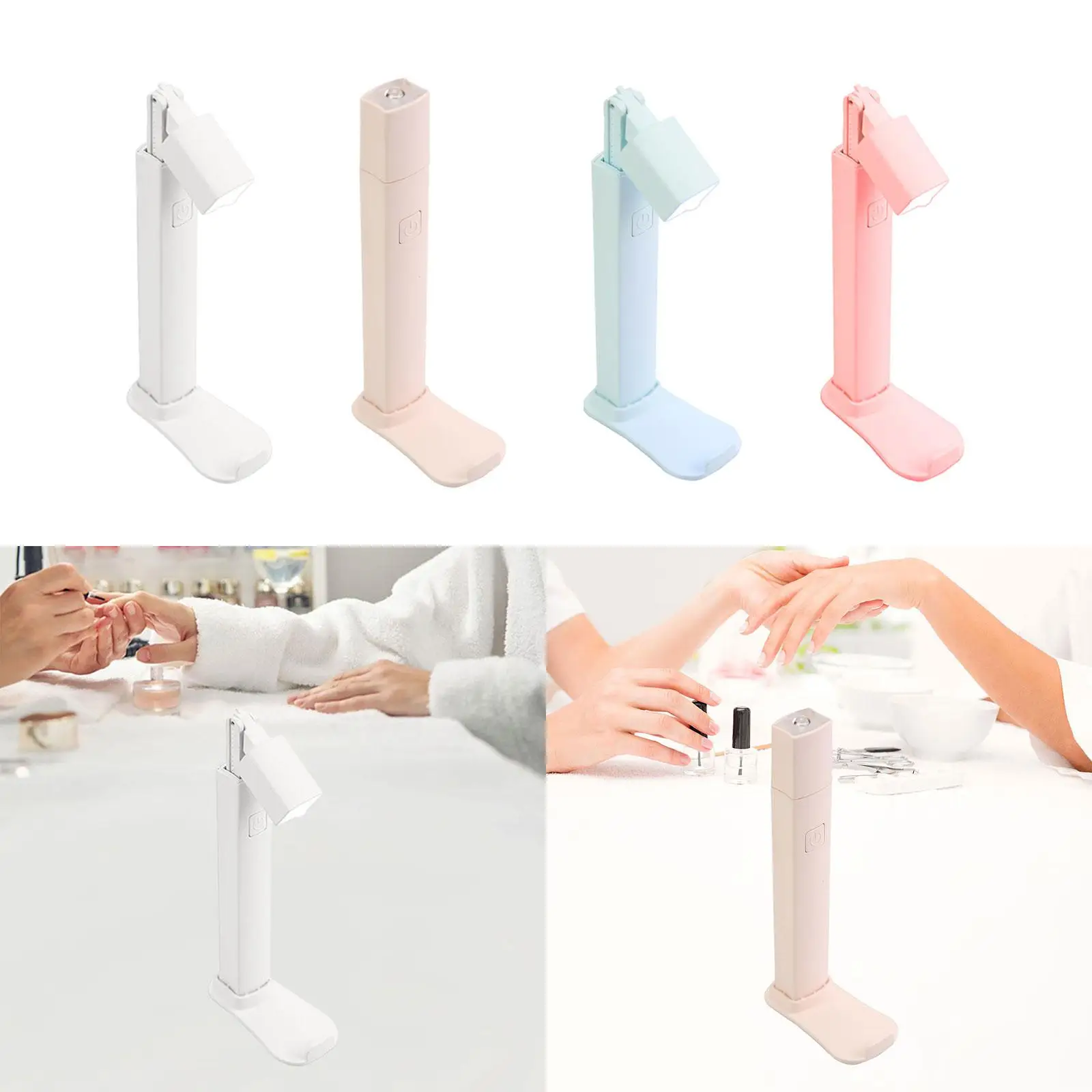 Nail Lamp Table Nail Lamp Home Use for Fast Drying Nail Art Tool Adjustable USB