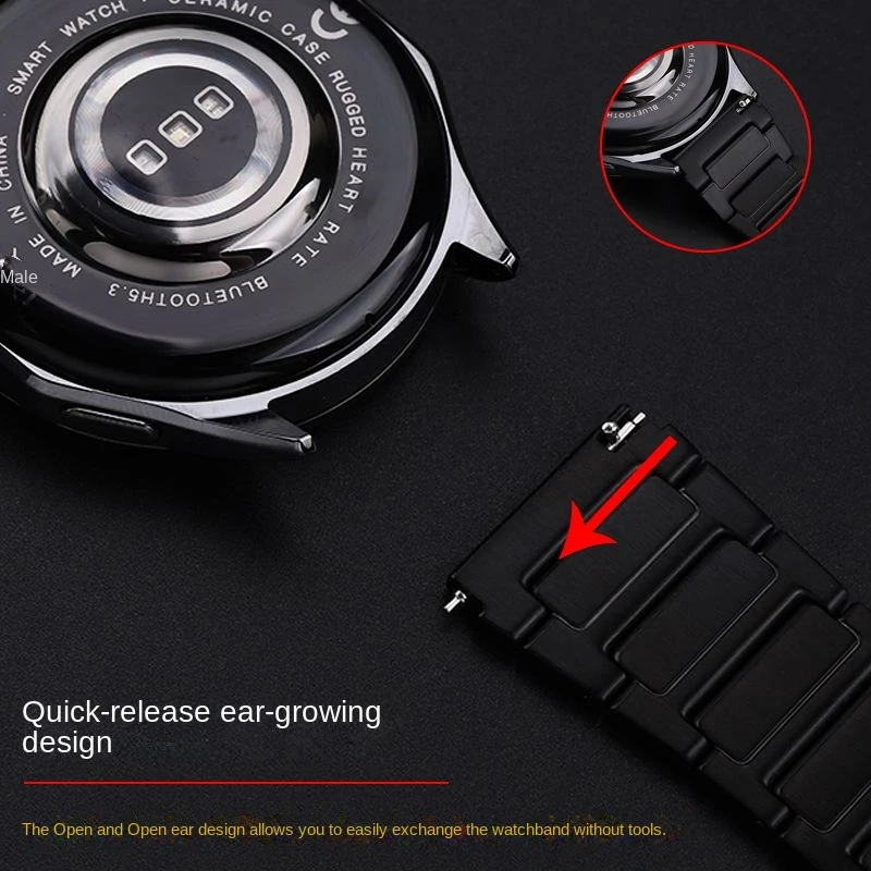 Zenith Watch DEFY 시리즈용 하이 퀄리티 시계 체인, 금속 티타늄 합금 시계 밴드, 스틸 스트랩 액세서리, 22mm, 95.9000.670