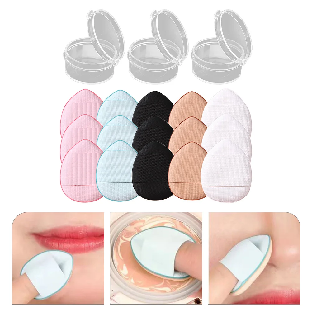 15 Pcs Powder Puff Miss Makeup Sponge Sponges Blender Hydrophilic Polyurethane Tool