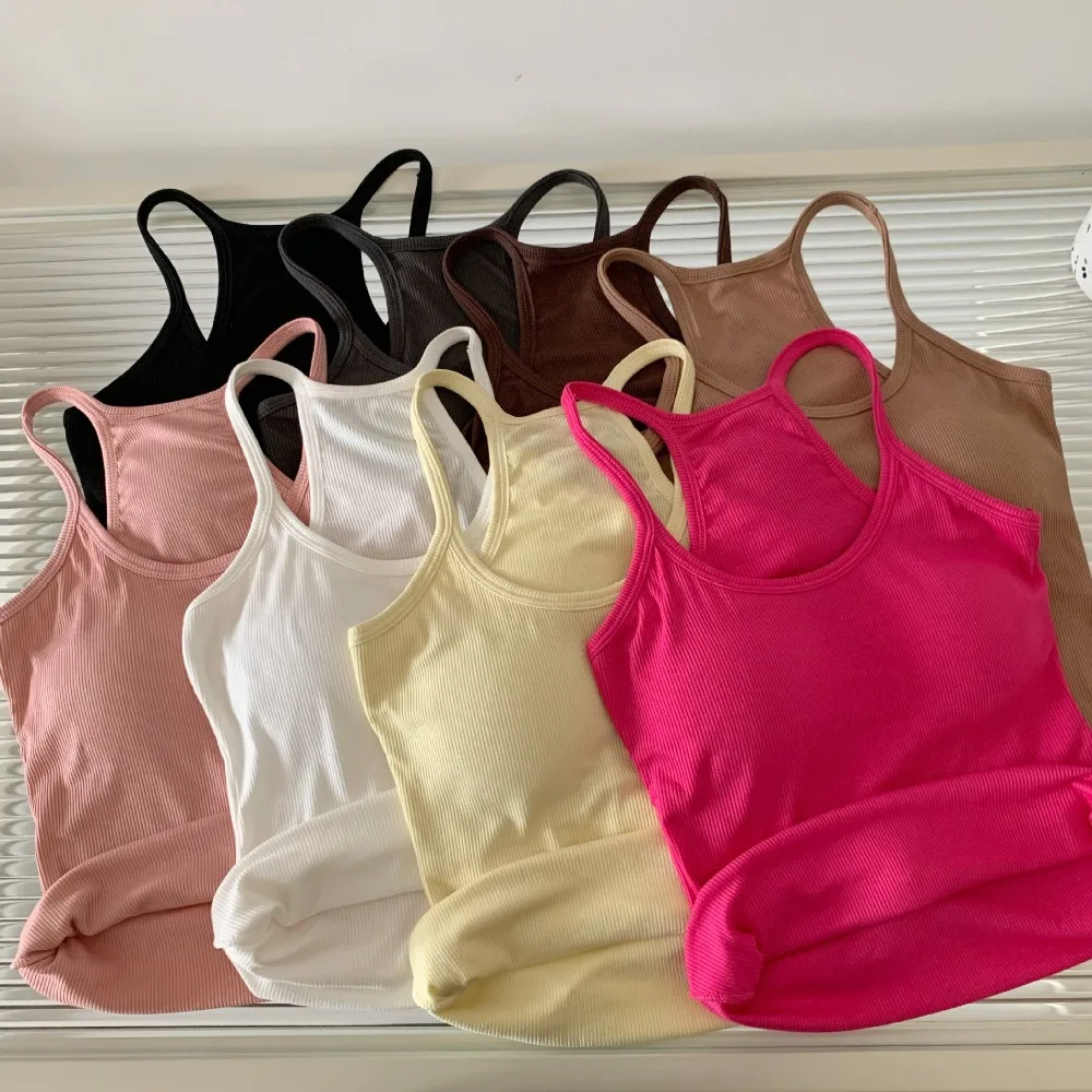MEW Nylon Crop Tops Bra Seamless Lingerie Underwear One-piece Sports Bra Summer Vest Sexy Crop Tops Female