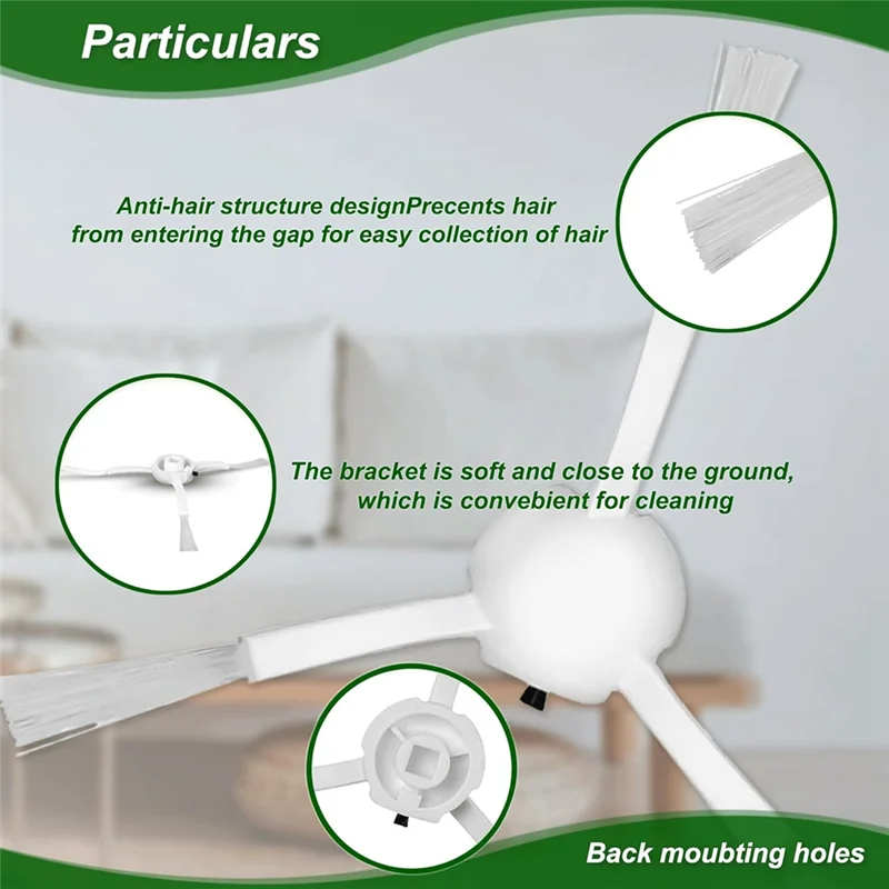 

For Dreame L10s Ultra / L10 Ultra Robot Vacuum Cleaner Main Side Brush Hepa Filters Mop Cloth Dust Bags Accessories-A78U