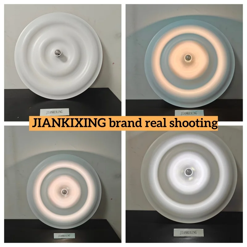 Danish Designer Circular Light and Shadow Aluminum Pendant Light Staircase Corridor Entrance Creative Deco Decorat Ceiling Light