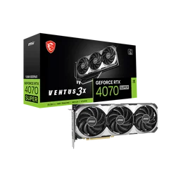 2024 New  RTX 4070 SUPER 12G VENTUS 3X Sealed Package Gaming Video Cards Gaming PC RTX 4070 Super