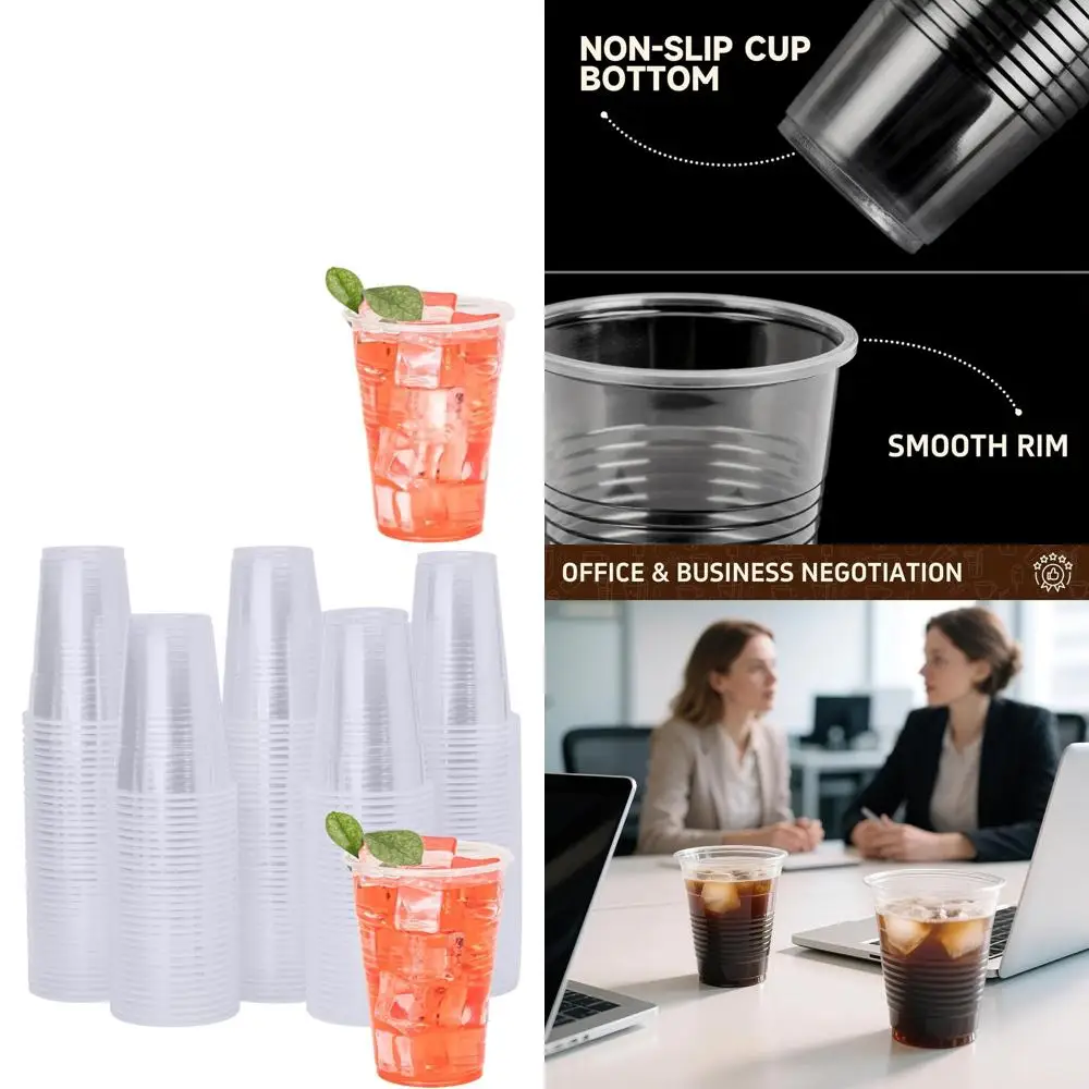 

2000 Clear 9 oz Plastic Cups - Disposable Drinkware for Cold Beverages, Perfect for Parties