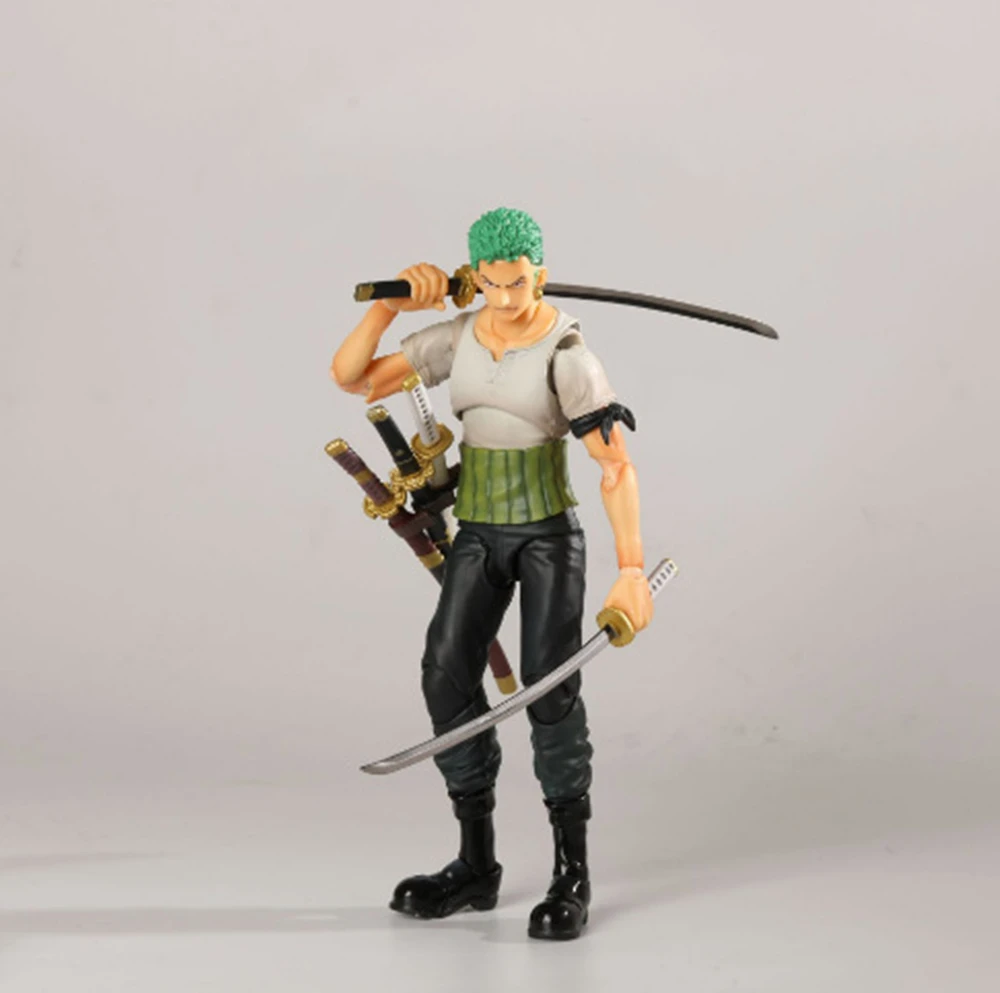 

Anime Super Action Statue One Piece Roronoa Zoro Snow Sword Ver. PVC Action Figure Statue Collection Model Kids Toys Doll Gifts
