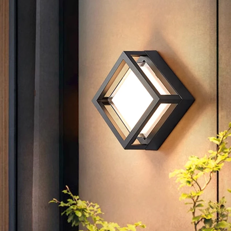 LED ضوء الليل الإبداعية مكعب RGB التحكم عن بعد اللون تغيير مصباح ذكي الممر غرفة المعيشة الديكور أضواء ليلية