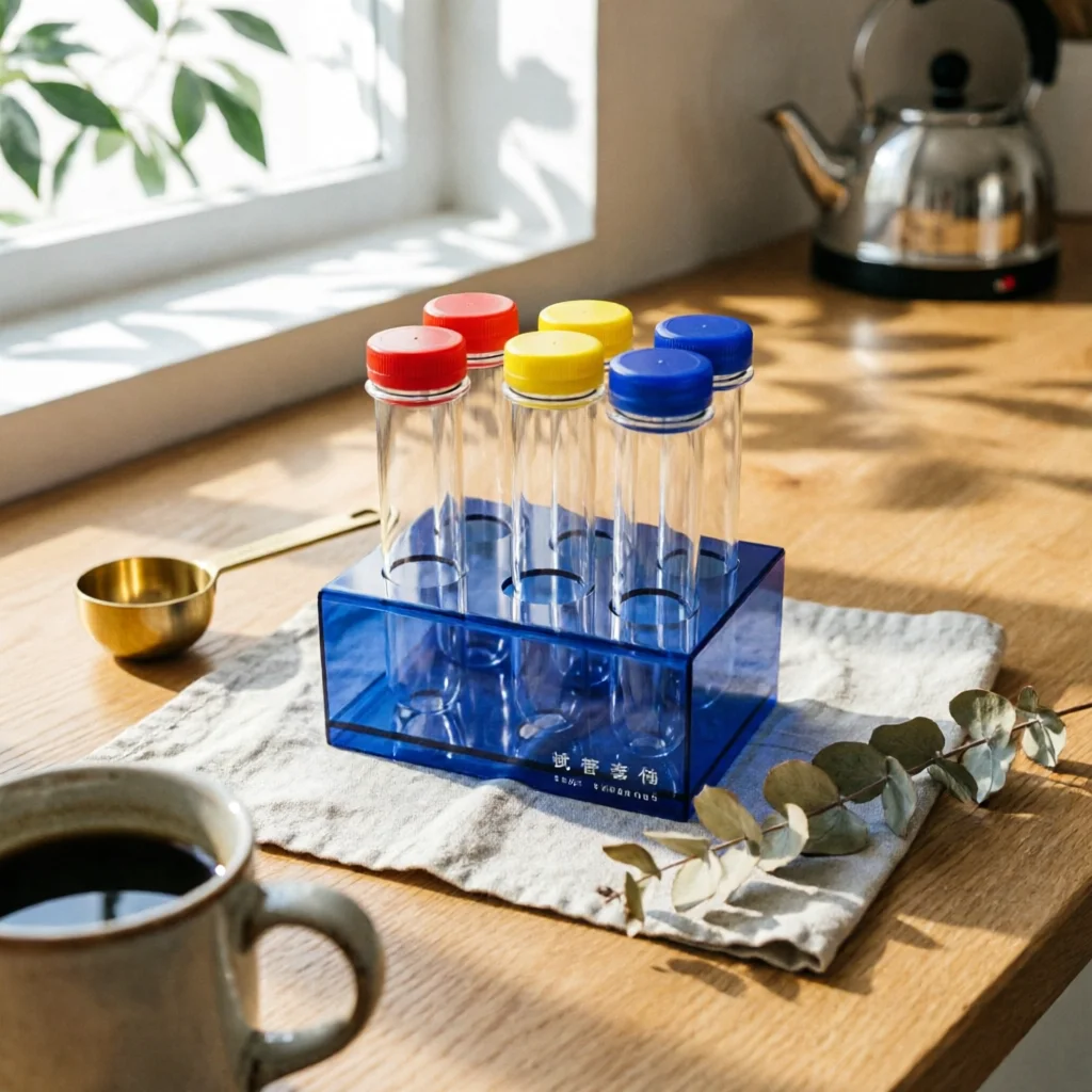 test-tube-set-with-rack-clear-test-tubes-with-rack-science-experiment-kit-plastic-labware-shatter-resistant-for-students