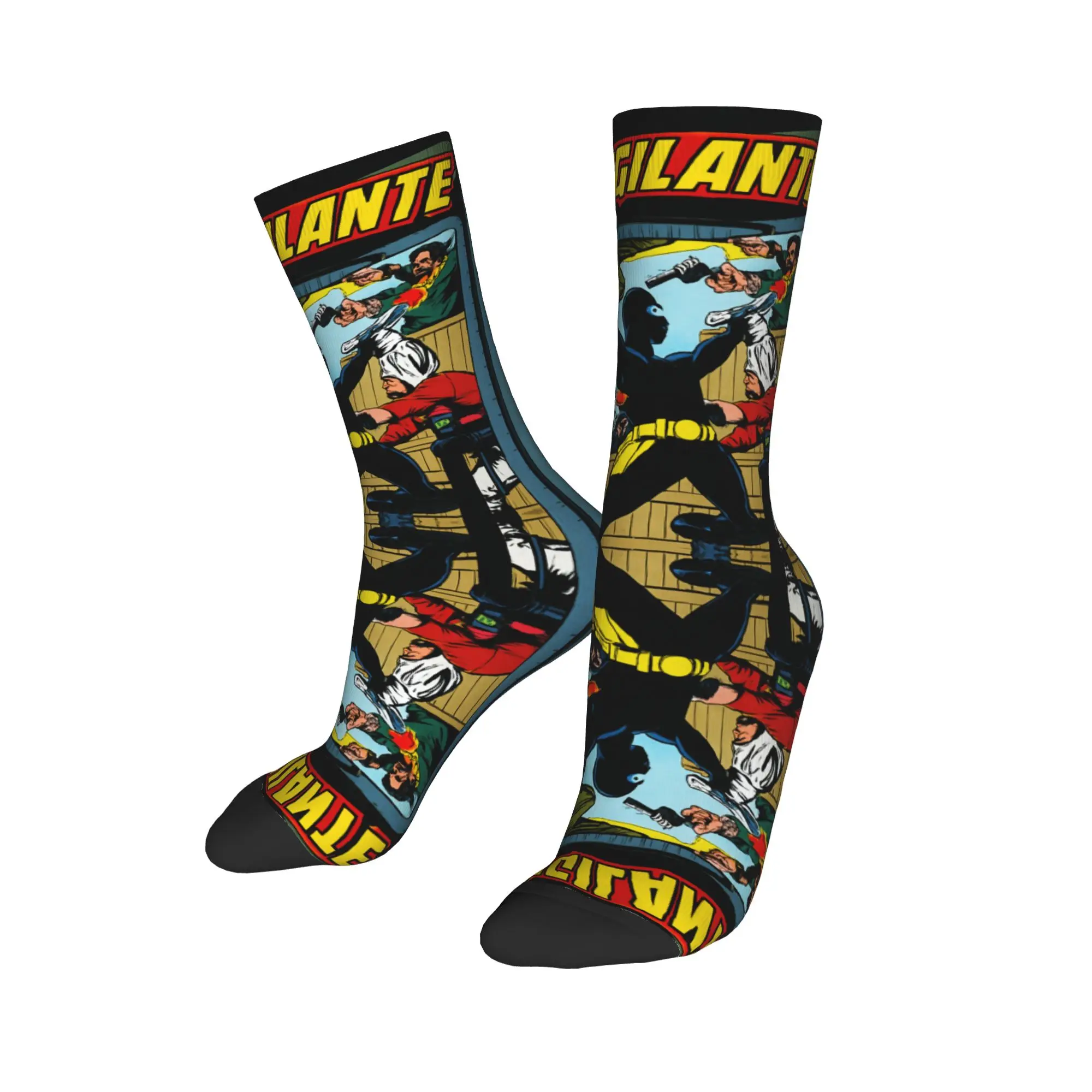  Peacemakers  Stockings  Design Gothic Socks Winter Non-Slip Socks Men Running Soft Socks