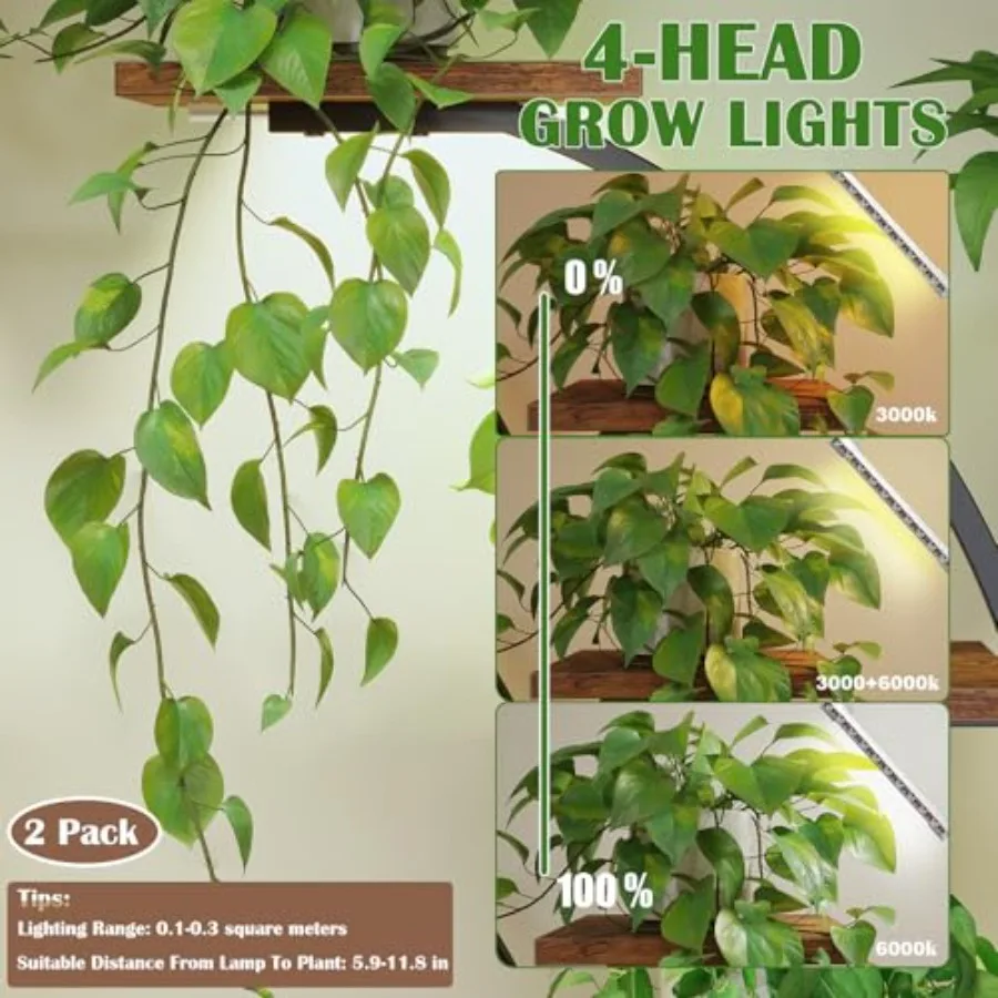 S-förmiger Pflanzenständer für den Innenbereich mit Wachstumslichtern – 7-stufiges Pflanzenregal mit mehreren Anzeigen, ideal für Wohnzimmer, Terrasse oder Balkon