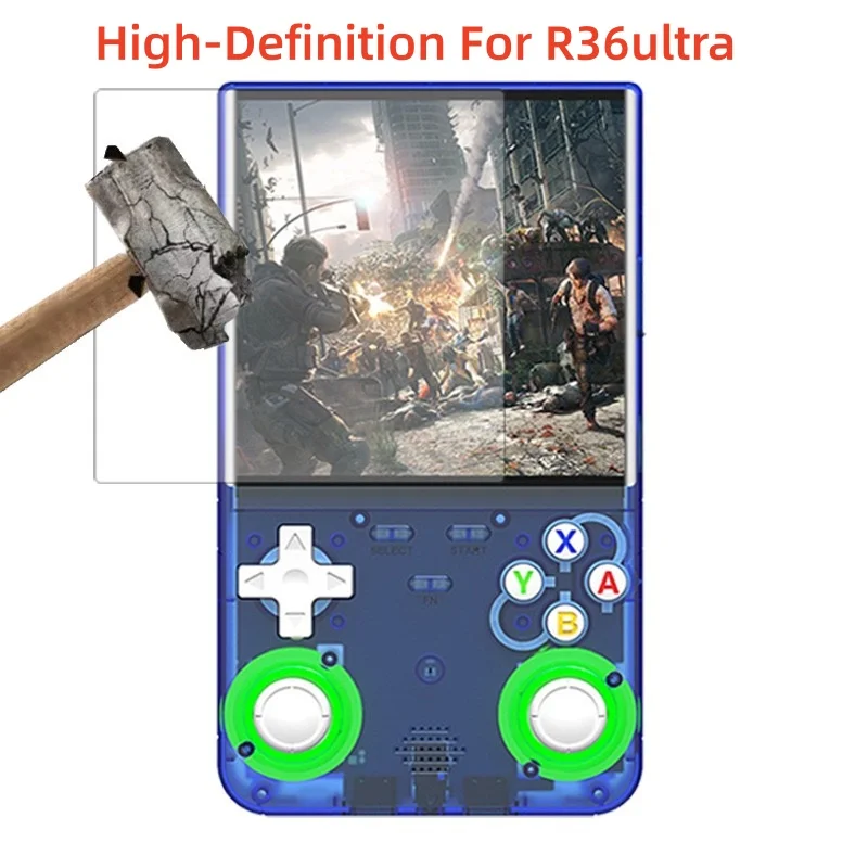 Screen Protector for R36ultra/R36max Game Console Tempered Glass Protection  Anti-Scratch Glass Film Accessories