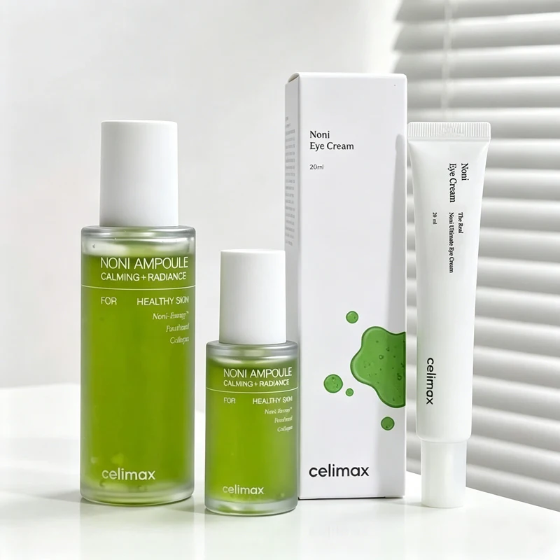 Nueva Crema Contorno de Ojos Reafirmante y Reparadora con Extracto de Noni Celimax Original 20ml, Esencia de Noni en Ampolla 30ml 50ml, Productos Coreanos para el Cuidado de la Piel