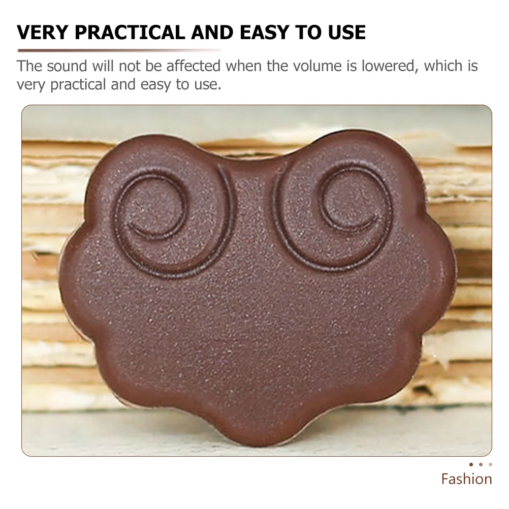 

Delicate Erhu Practice Mute Portable Sound Filter Pad Lower Volume Without Disturbing Others Musical Instrument Accessory