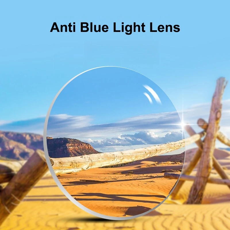 BETSION Anti Blue Light Blocking Prescription Myopia Hyperopia Optical Lens CR-39 Resin Anti-Blue Ray Computer Lenses