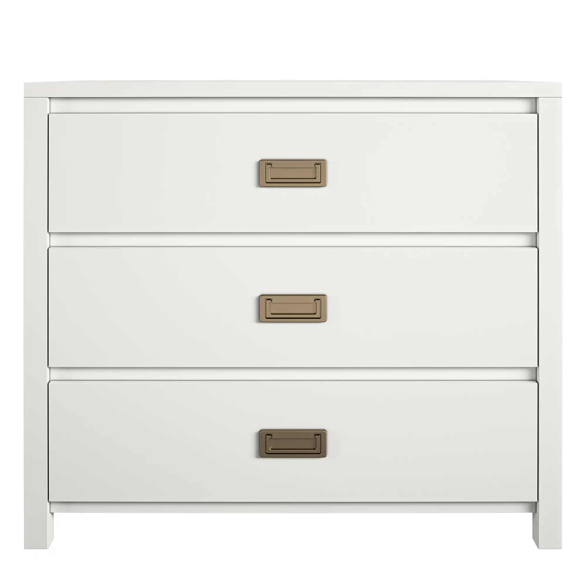 Monarch Hill Haven 3 Drawer Kids Dresser, White 31.5