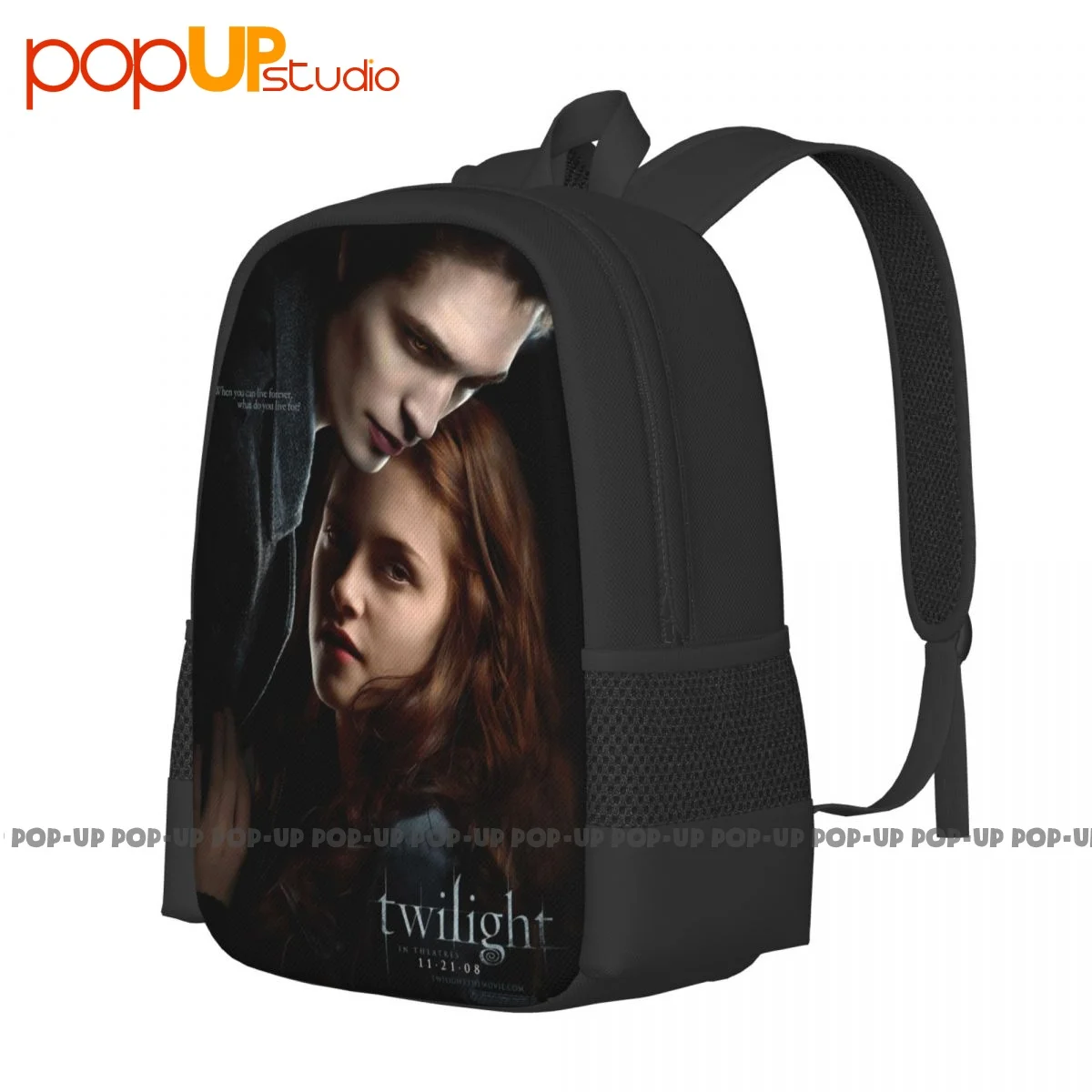 Movies The Twilight Saga Kristen Stewart Robert Pattinson Backpack Large Capacity Print Art Print