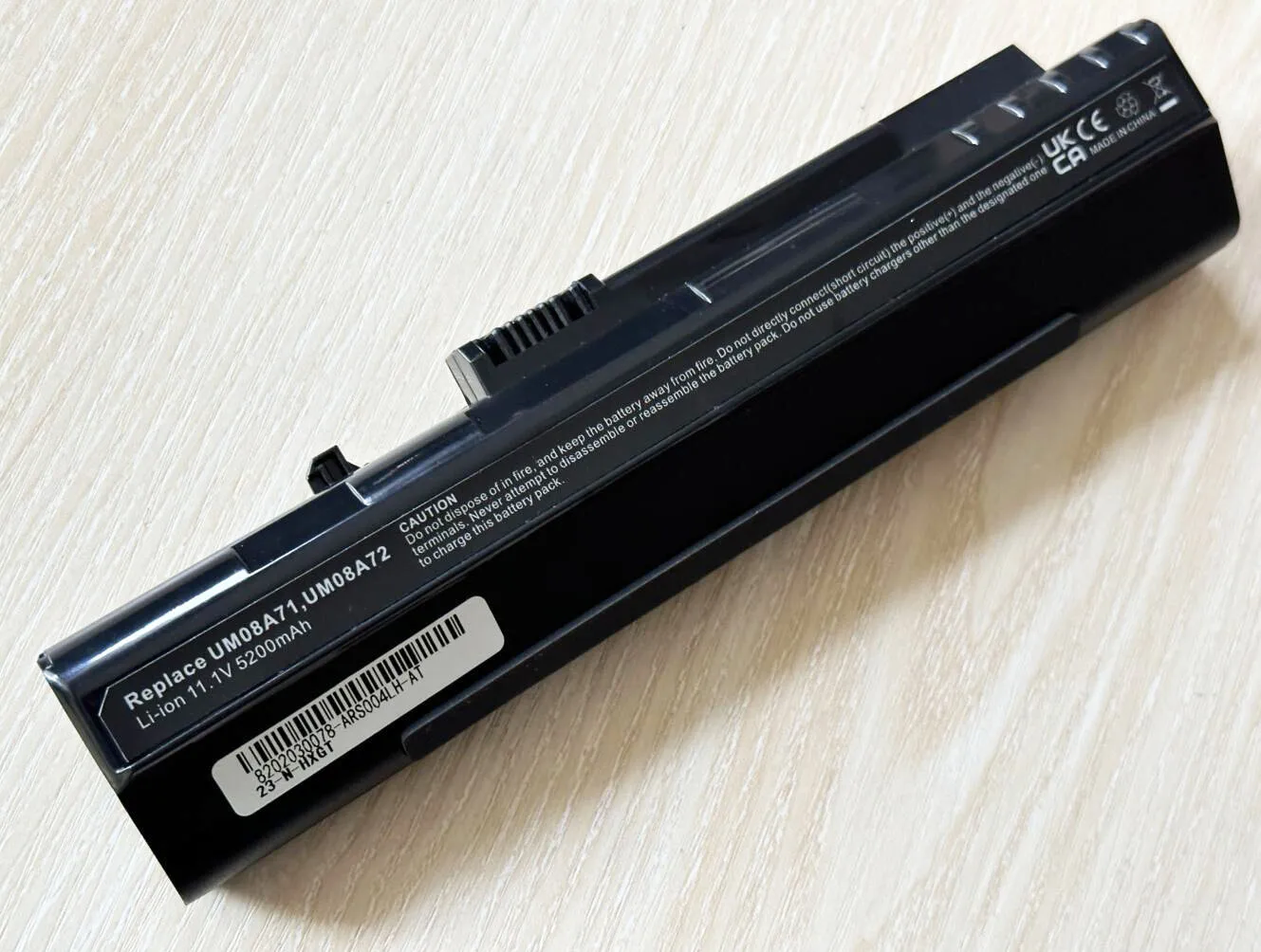 Laptop battery For Acer Aspire One KAV10 KAV60 ZG5 D150 AOA150 A110 UM08A31 UM08A51 UM08A52 UM08A71 UM08A72