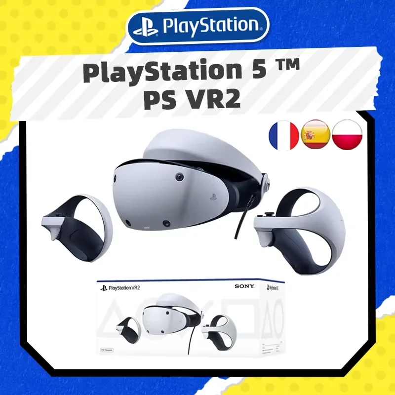 Sony PlayStation VR2, realidad Virtual, PS VR2, auriculares, gafas 3D VR, comunicación con PS5, Playstation 5, Sony PS5, PS VR, consola