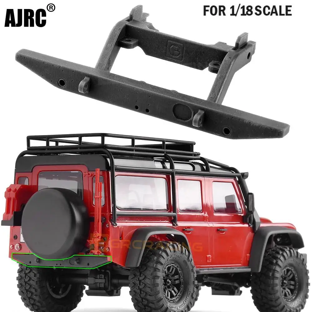 1/18 Rear Bumper 3d Printing For Traxxas Trx4-m Defender Trx4m Rc Crawler Car Rear Bumper Upgrade Accessories