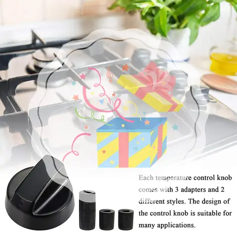 4 pçs substituição interruptor botão de plástico botão de controle fogão a gás gama geral forno botão fogão fogão para queimador bancada