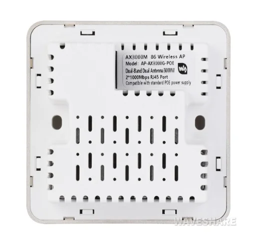 86 نقطة وصول لاسلكية مثبتة على الحائط، تدعم مصدر طاقة PoE، سرعة 1500 ميجابت في الثانية / 3000 ميجابت في الثانية، معالج عالي الأداء #4