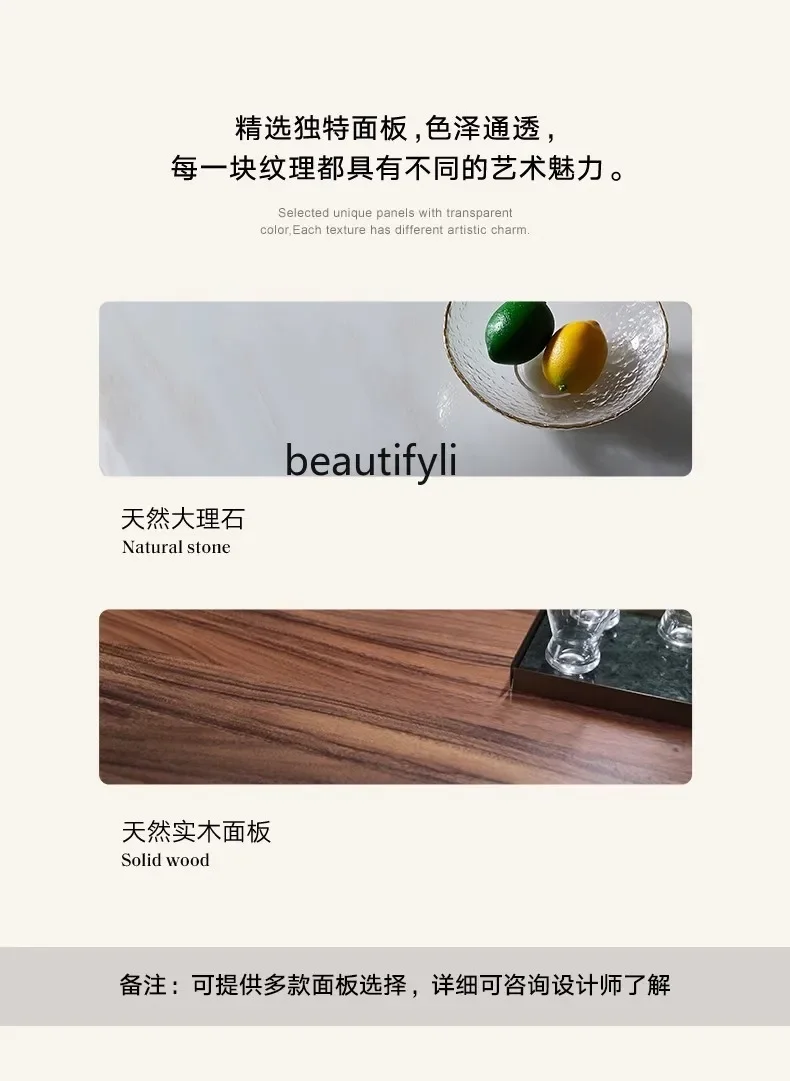 Italian Minimalist Solid Wood Desk Large Apartment Study Furniture Designer Original Computer Desk Writing Desk