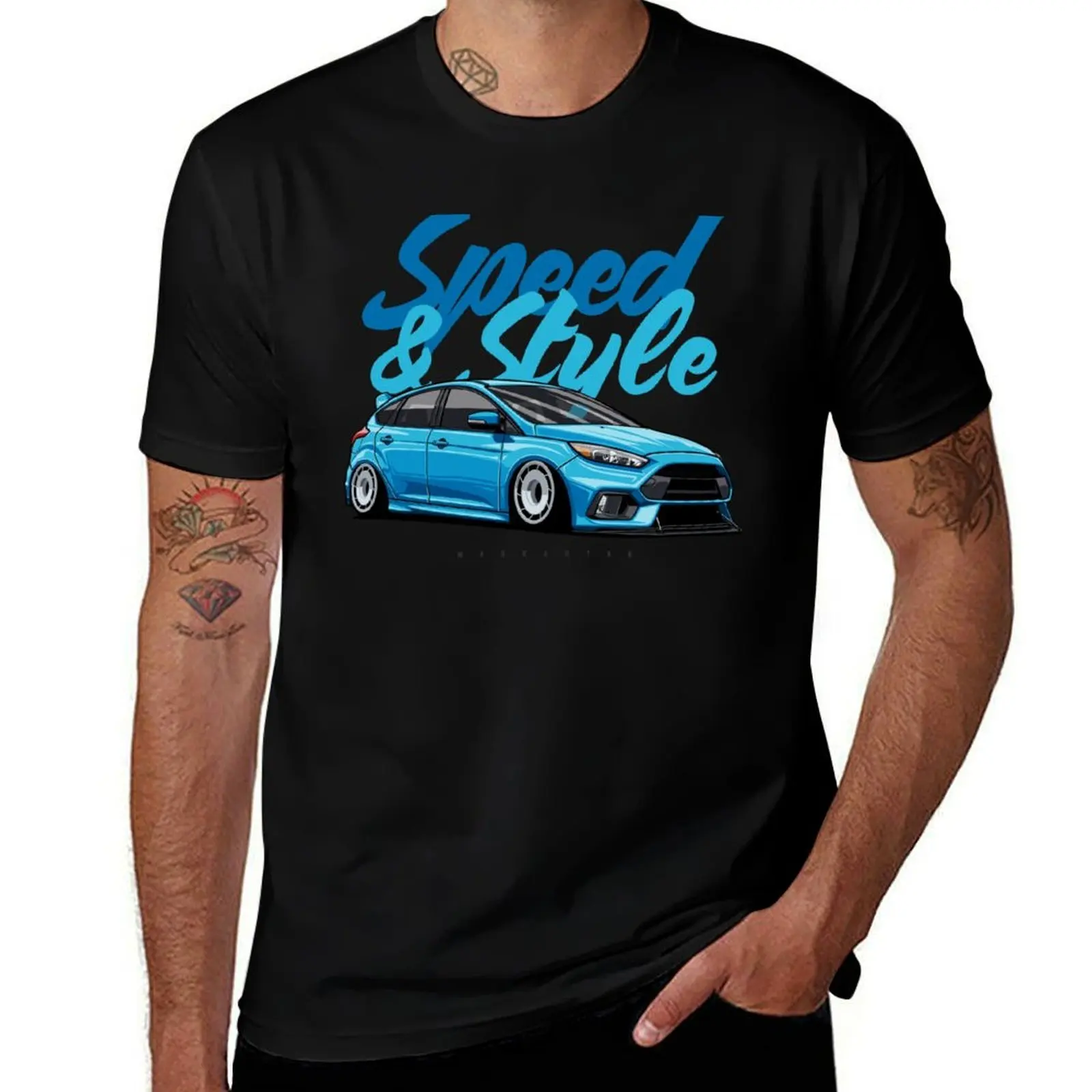 Speed & Style. Focus RS T-Shirt Big Size Daily Wear T-Shirt