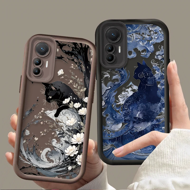 الفن النفط اللوحة القط الحال بالنسبة Xiaomi Poco X7 X6 X5 X3 NFC F7 F6 F5 F3 M7 M6 Pro 4G 5G Mi 12 11 Lite NE 5G 13T 12T 11T 14T Pro #3