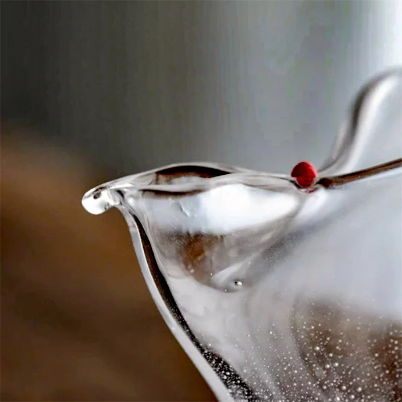 250ML Gourd Air Bubble Glass Fair Cup Tea Pitcher Heat-resistant Kung Fu Tea Fair Mug Chahai Chinese Tea Set Accessories