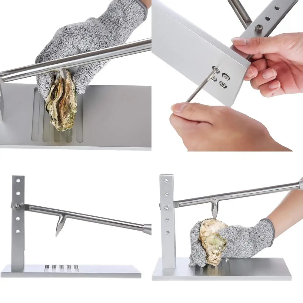 

Oyster and Clam Shell Opening Kit with Automatic Shucker
