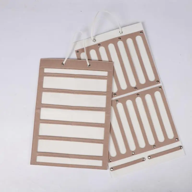 大容量ヘアボウオーガナイザー壁掛けヘッドバンドホルダーヘアクリップ収納ハンガージュエリーとアクセサリー収納ハンギングバッグ