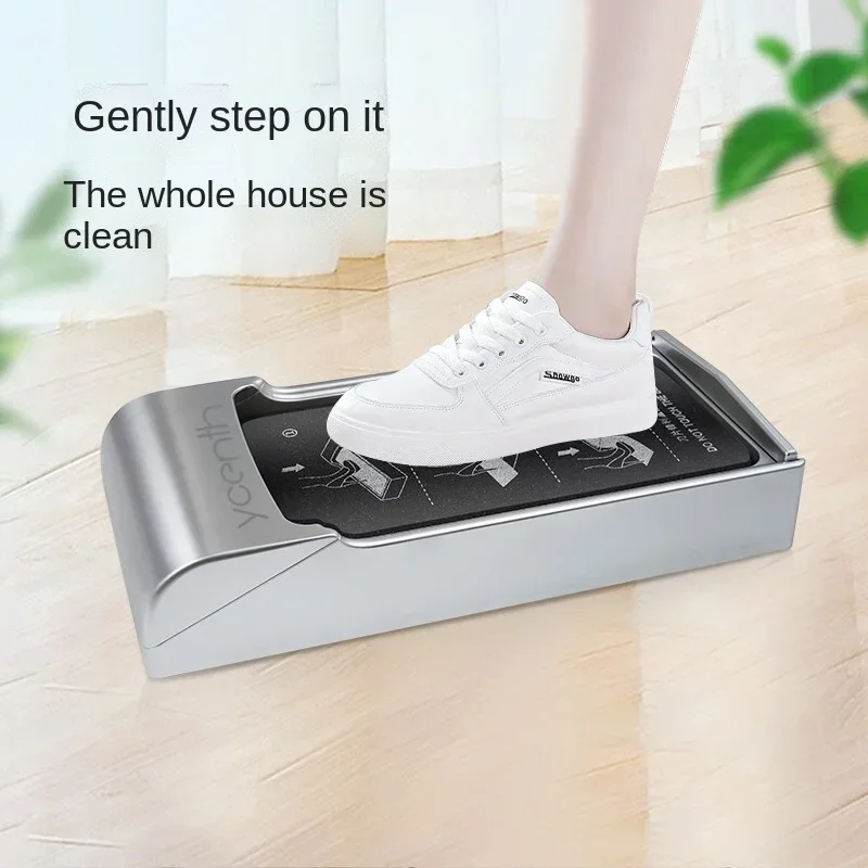 Automatic Shoe Film Machine Disposable Home Office Pedal Shoe Cover Machine Automatic Foot Cover Shoe Cover Machine