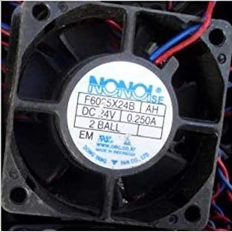 

Generic 6cm F6025X24B 24V 0.17A 2Wire Nonoise Inverter Fan