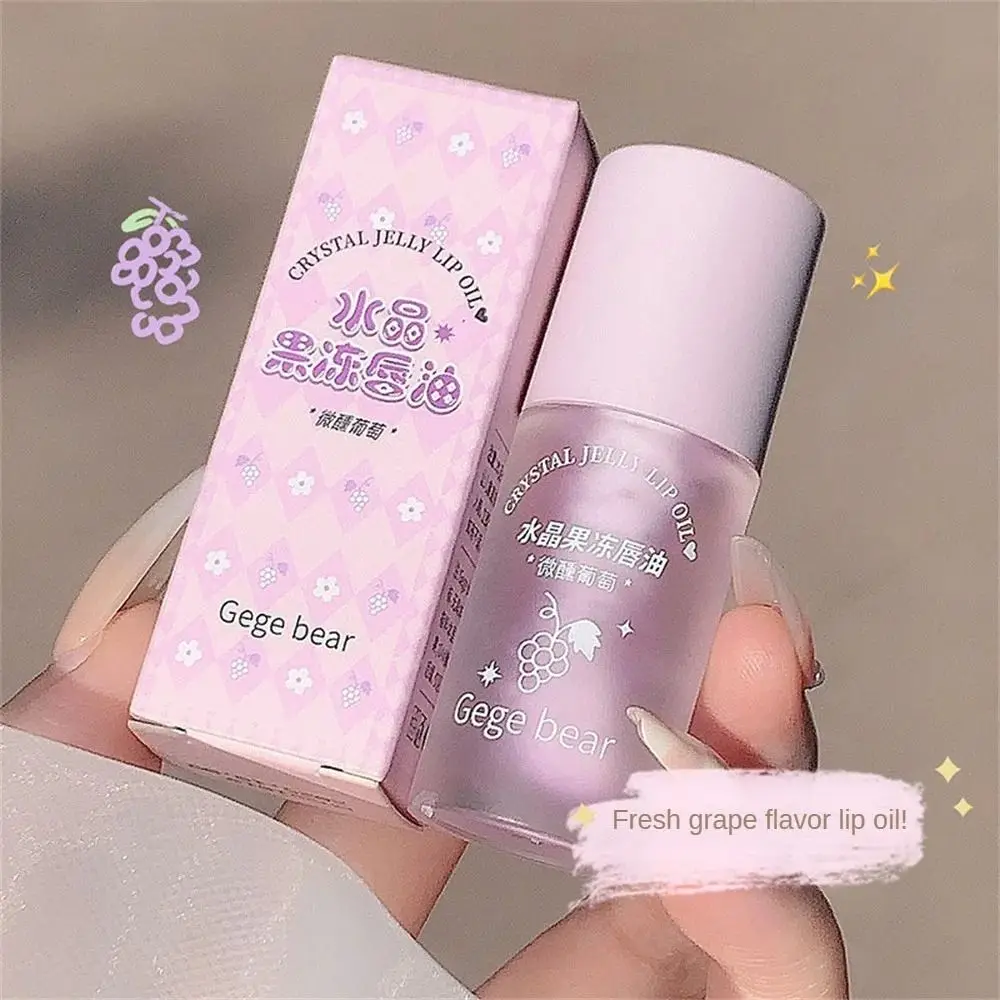 Fragrance Lip Oil Lip Care Serum Glass Moisturizes Lip Tint Non-sticky Big Brush Head Lip Plumper Lip