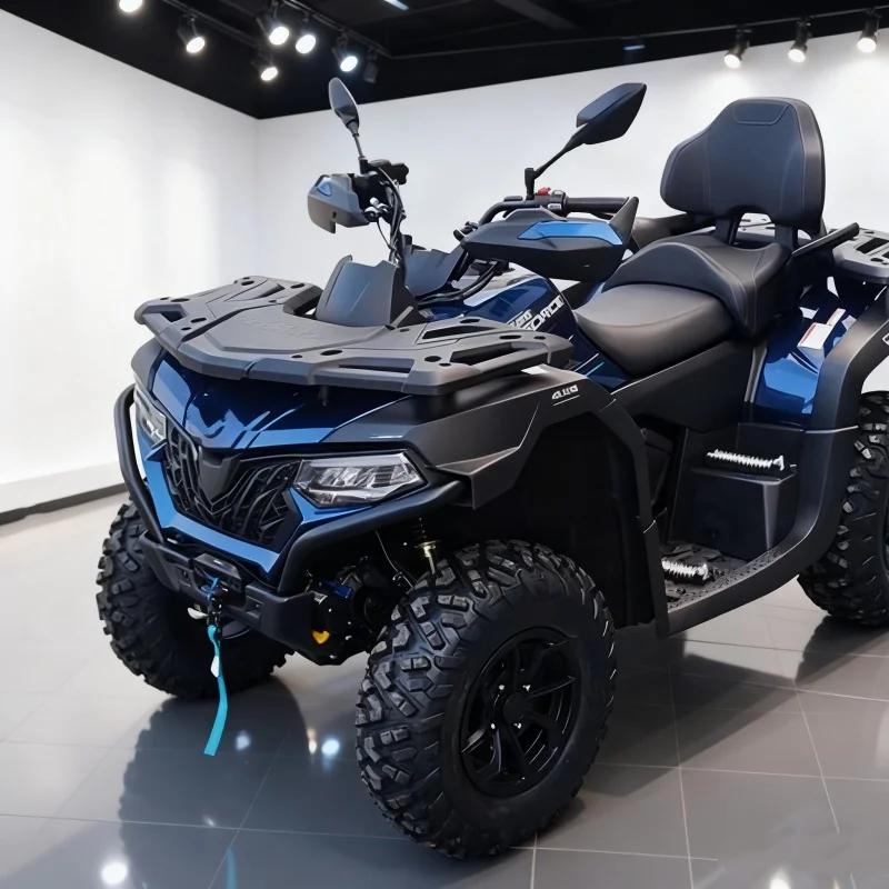 فرامل قرصية مزدوجة بالتأكيد توقف ATV الفرجار 14in عجلات قضبان جانبية زرقاء توقف الطين مع سعر المصنع ATV الترفيهي الصغير