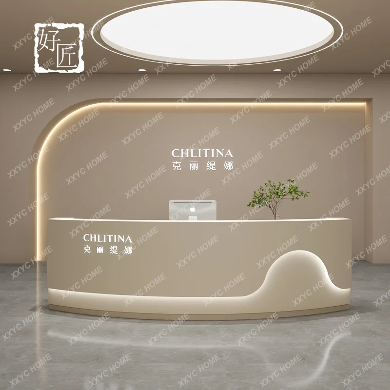 XXSimple Modern Reception Desks Long Design Beauty Company Reception Desks  Executive Comptoire Accueil Trendy Furnitu