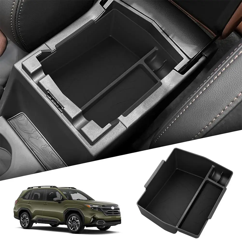 Für Subaru Neue Forester SL Armlehne Lagerung Box Wasserdichte Anti-slip Auto Zentrale Armlehne Konsole Organizer Auto Zubehör
