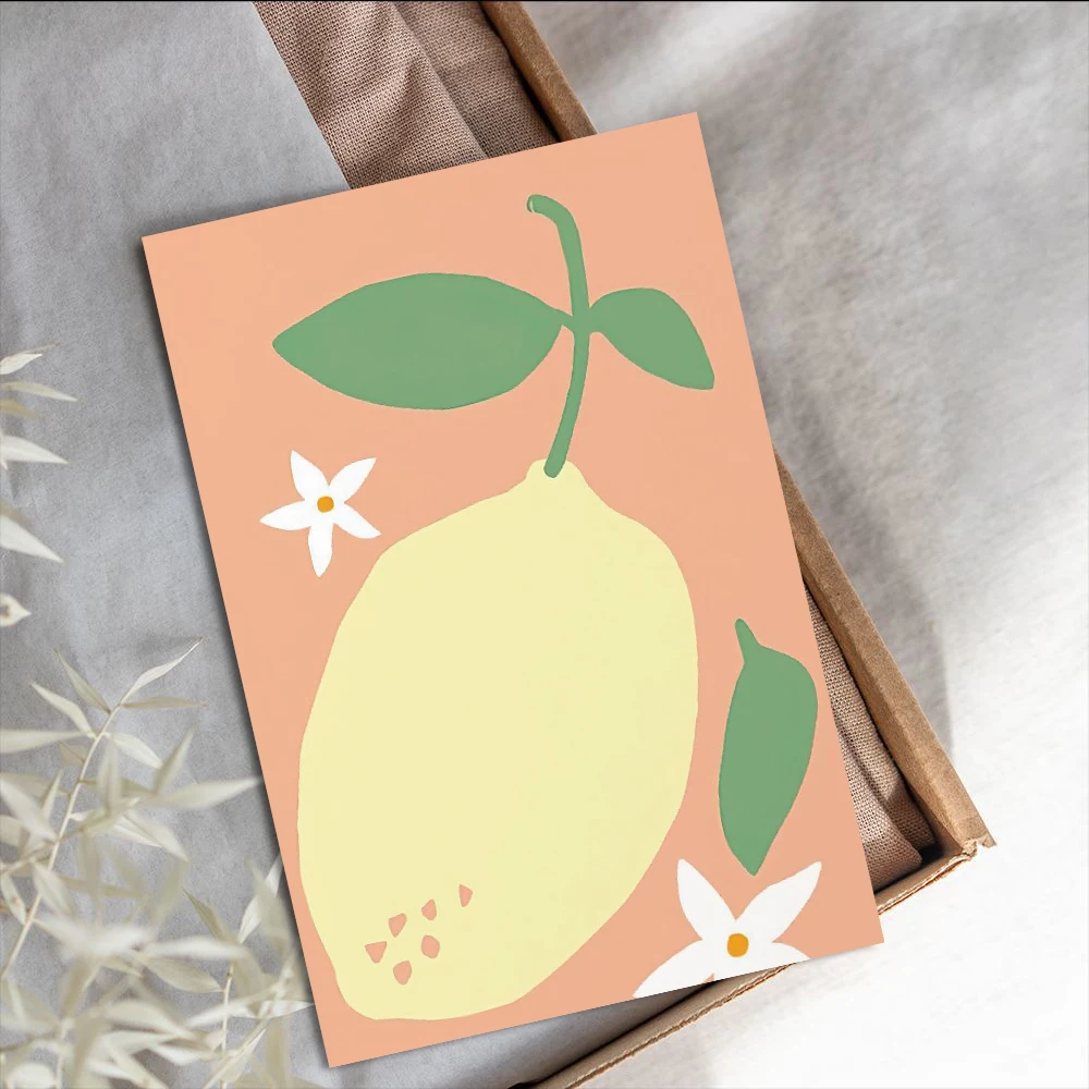 20PCS Vintage Danish Pastel Poster Sticker Album Cards DIY Room Props Stickers Photocards Wall Room Nostalgia Wall Decoration