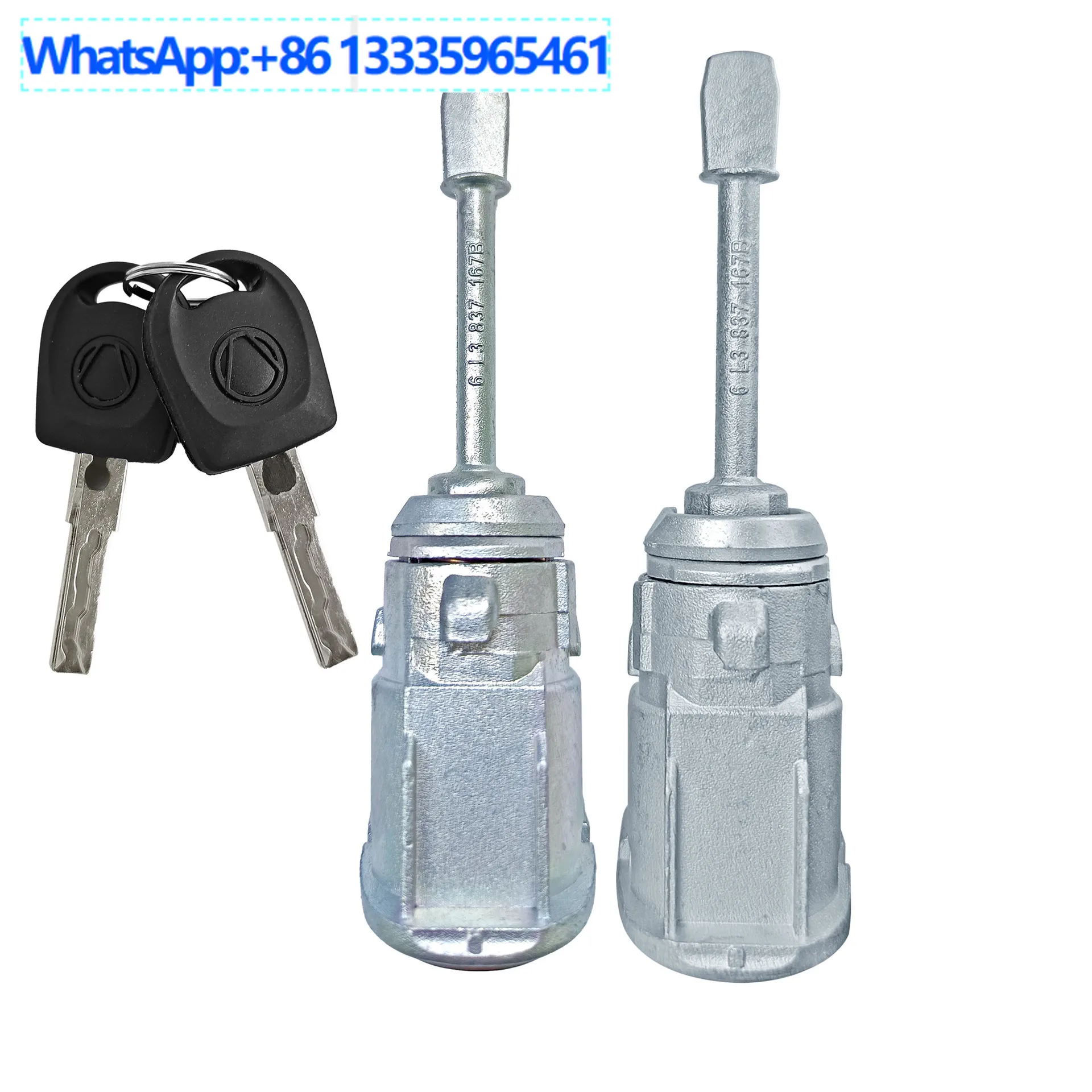 

Двойной ключ для Volkswagen Seat 6L3, замок левой и правой двери, аксессуары для цилиндра замка автомобиля OE: 6L3837167B